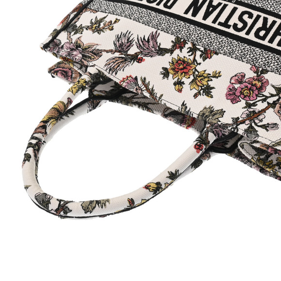 Christian Dior Book Tote Medium Embroidered Handbag Multicolor - Picture 3 of 8